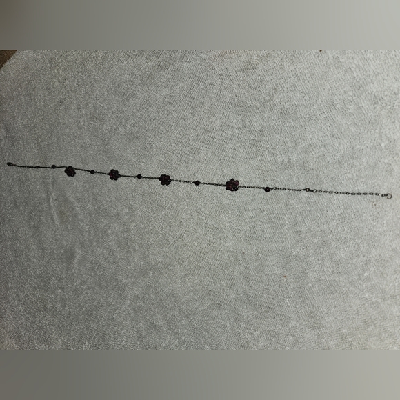 STERLING SILVER WITH BALLS AND BEADS OF GARNETS. GORGEOUS. VINTAGE. PICS 📸 - Picture 7 of 7